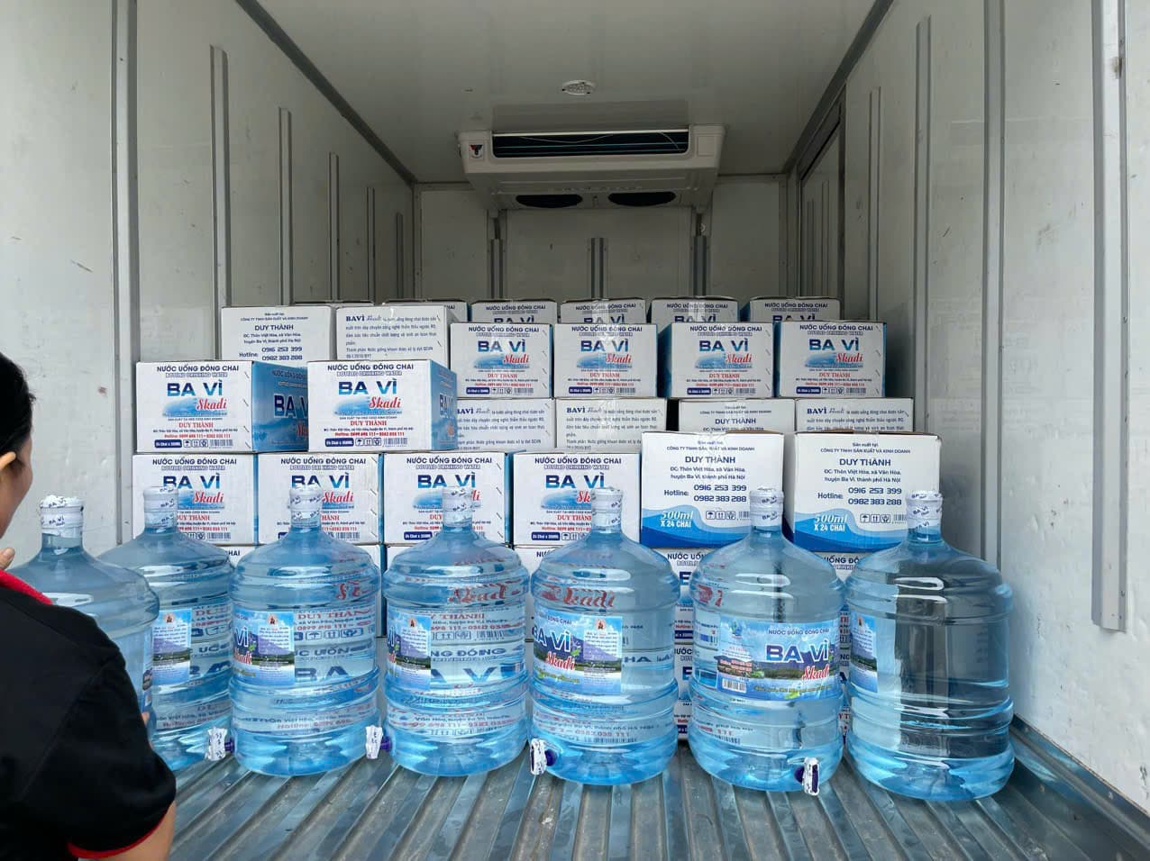 Giao hàng bình 20L