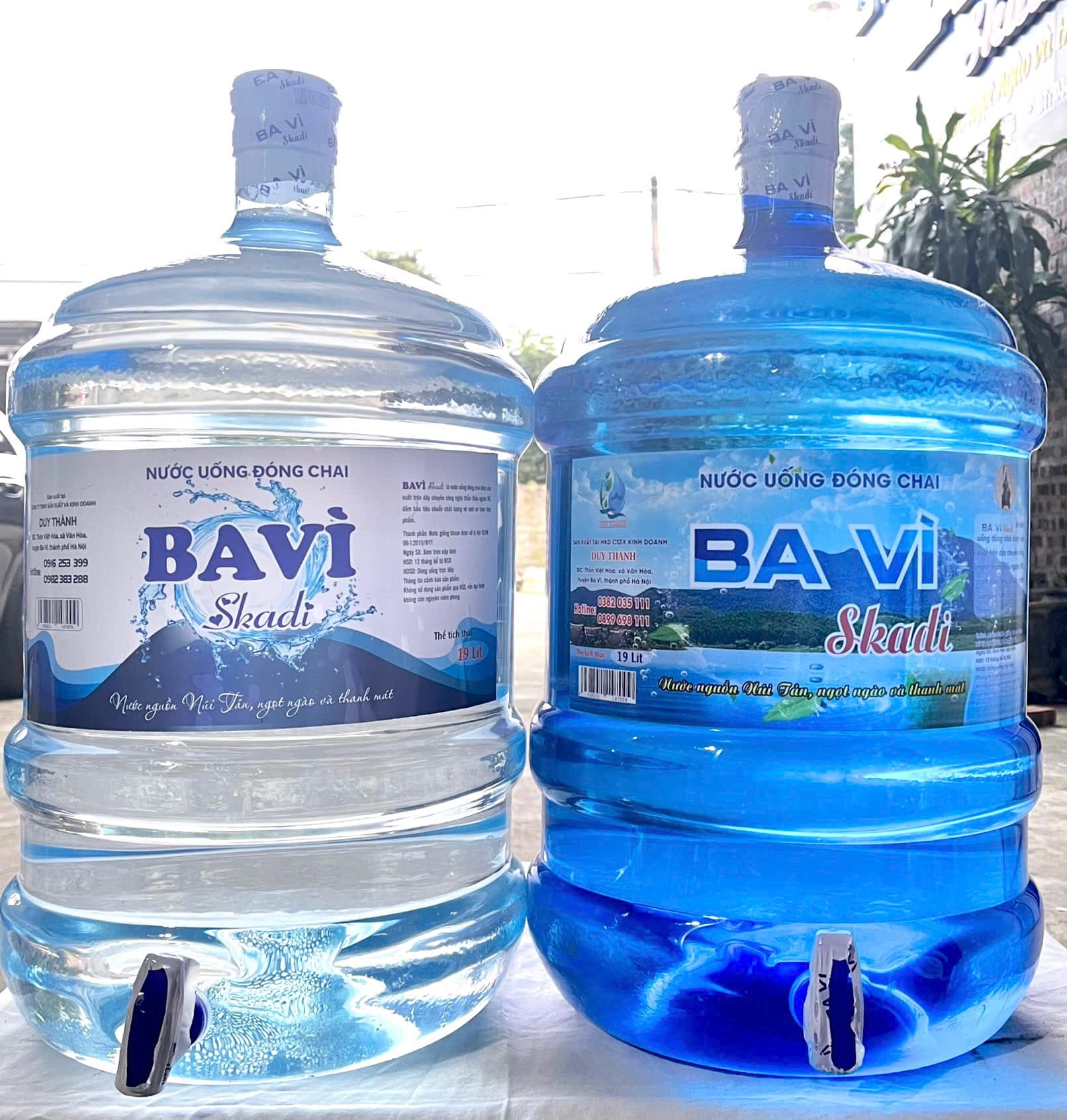 Nước đóng bình 15L – 20L